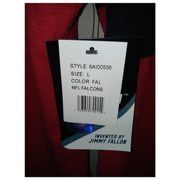 NFL Falcons Shirt invented‎ by Jimmy Fallon Hands High - Picture 5 of 8